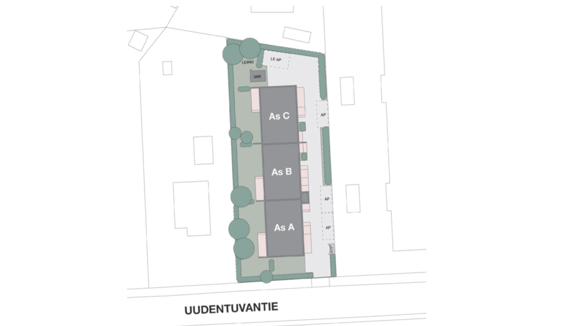 Kalliopääskyn asemakuva | Olas Group Oy