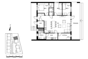 Myytävä asunto J | Olas Group Oy