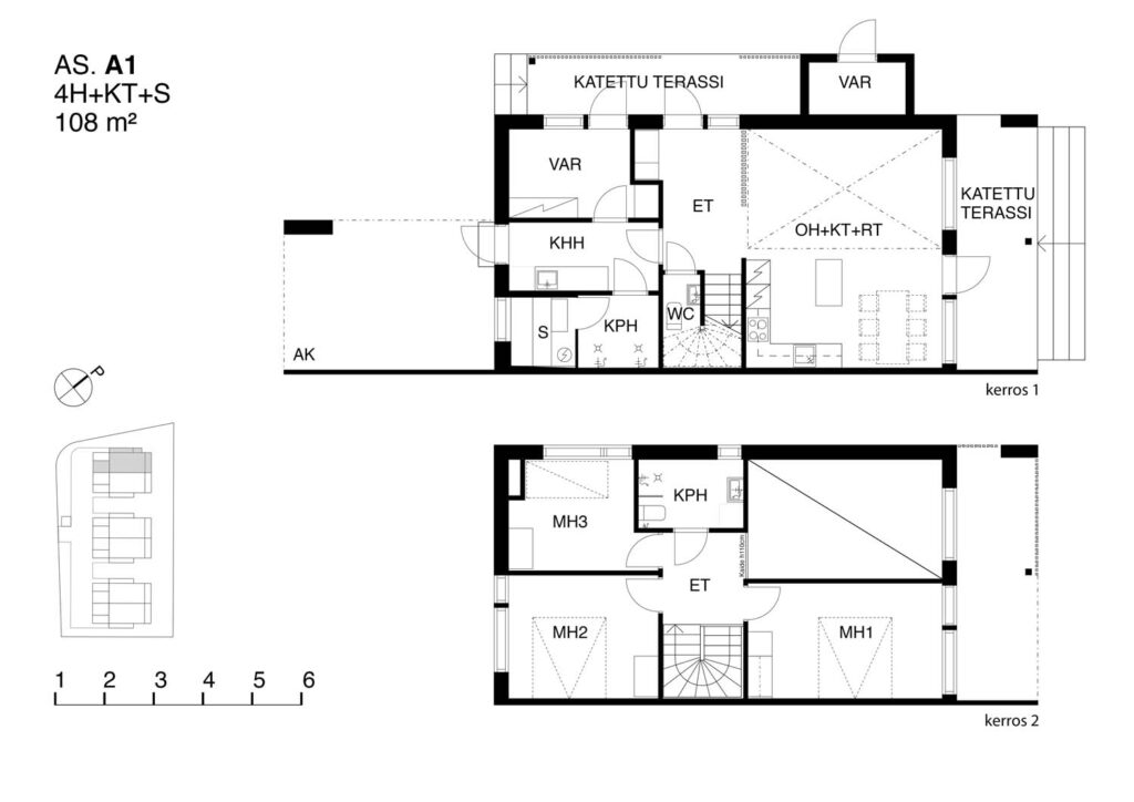 Myytävä asunto A1 | Olas Group Oy