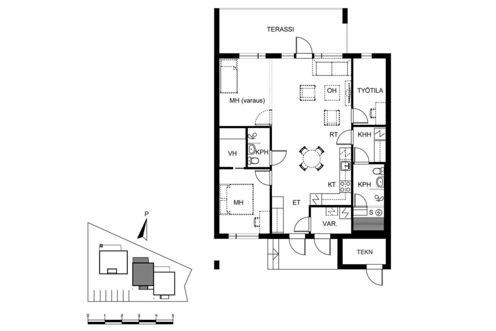 Myytävä asunto B | Olas Group Oy