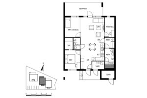 Myytävä asunto B | Olas Group Oy