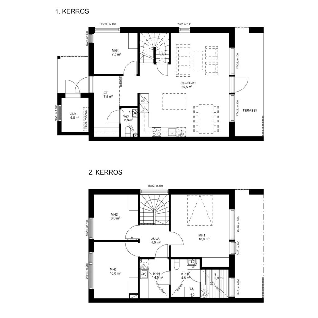 Olas myytavat asunnot Helsinki Kuninkaantammi Tammipuisto pohjakuva 1