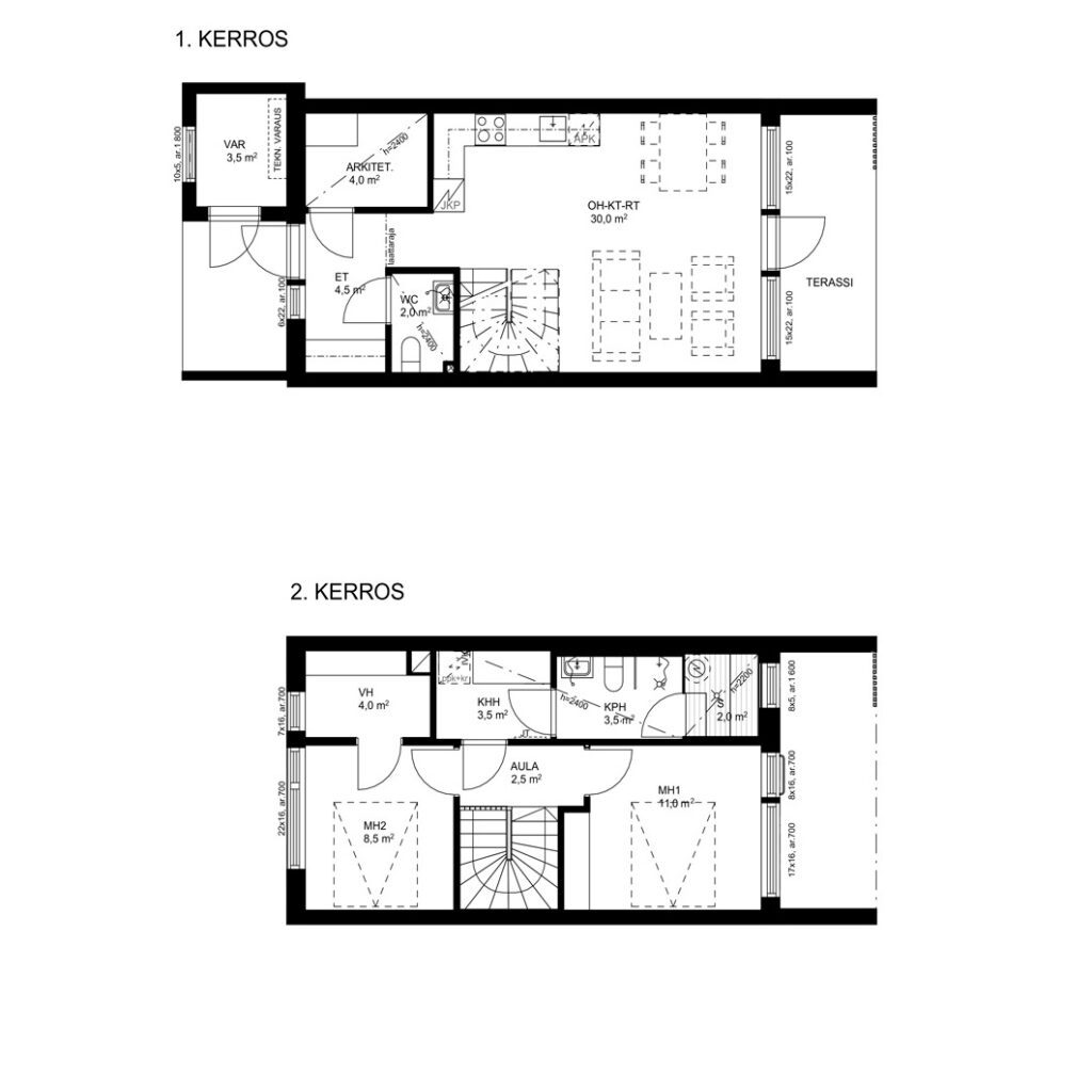 Olas myytavat asunnot Helsinki Kuninkaantammi Tammipuisto pohjakuva 2