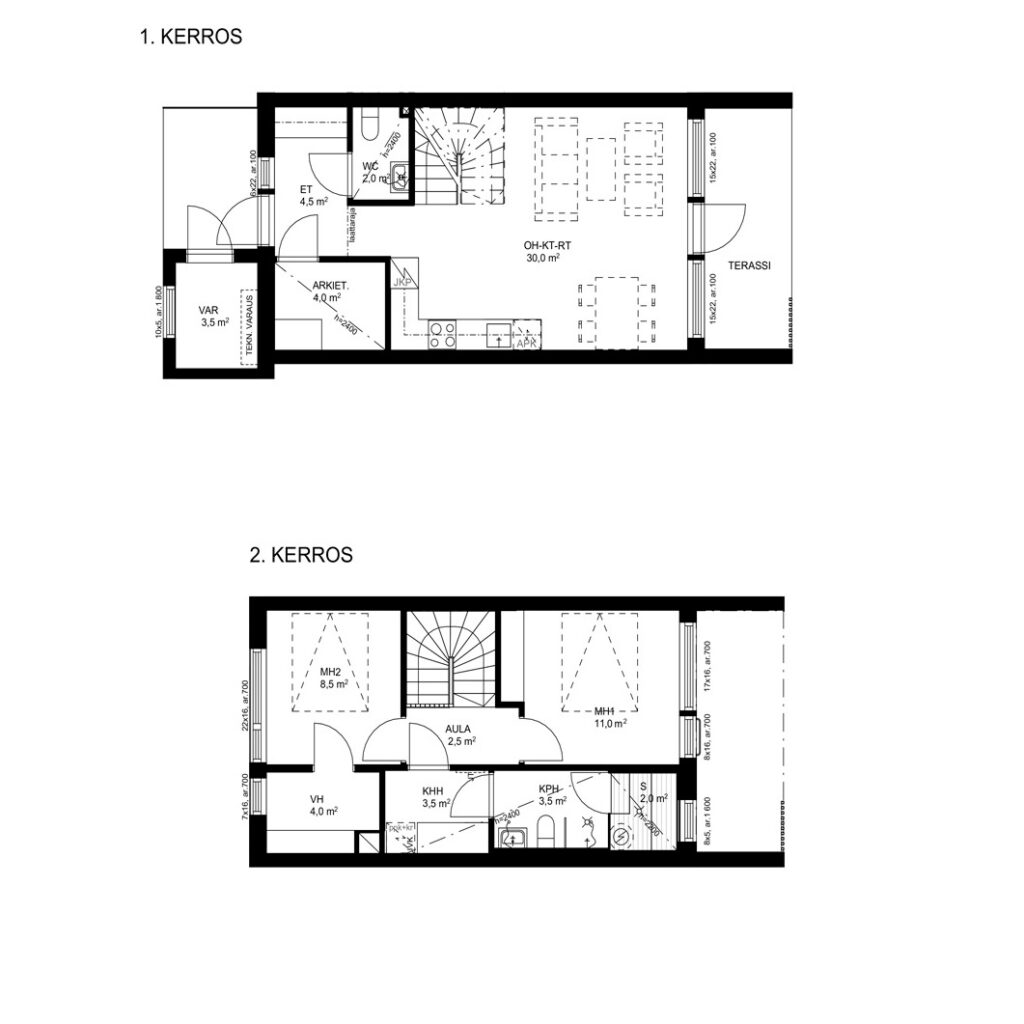 Olas myytavat asunnot Helsinki Kuninkaantammi Tammipuisto pohjakuva 3