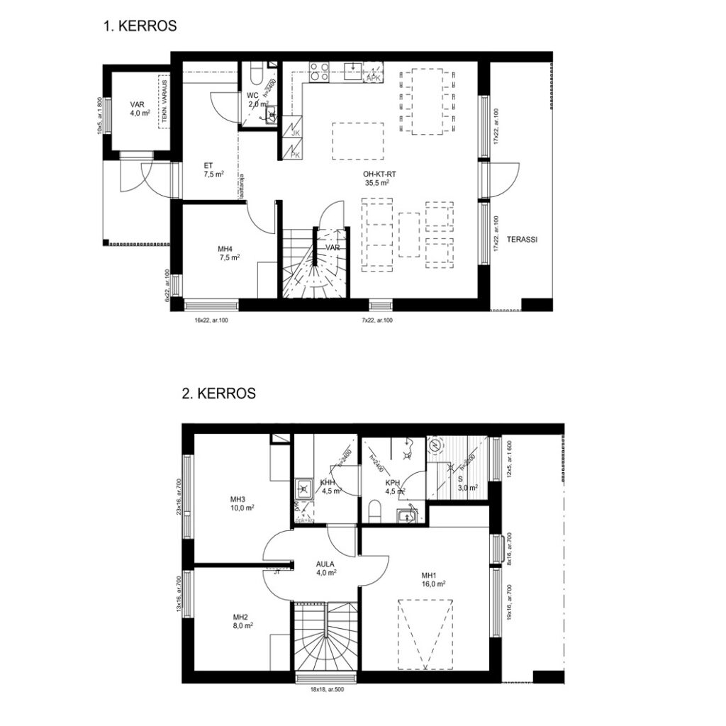 Olas myytavat asunnot Helsinki Kuninkaantammi Tammipuisto pohjakuva 4