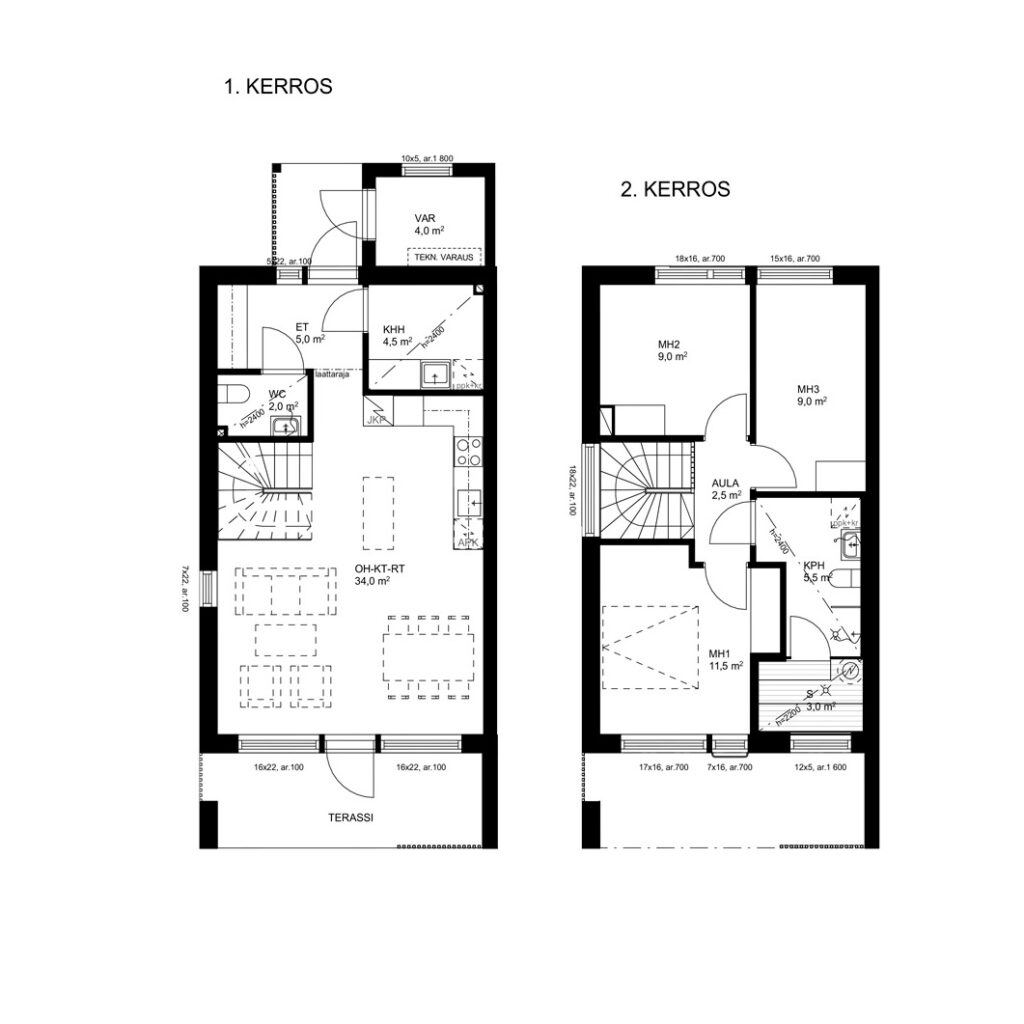 Olas myytavat asunnot Helsinki Kuninkaantammi Tammipuisto pohjakuva 9