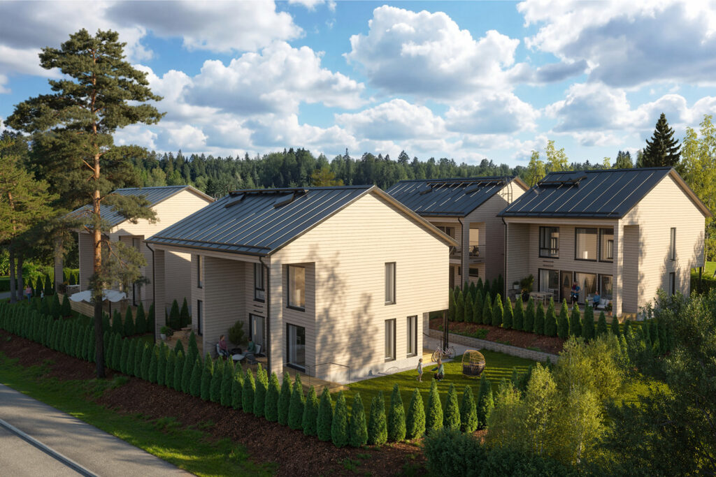 Housing company: Espoon Lumikiuru | rendering | Olas Group Oy