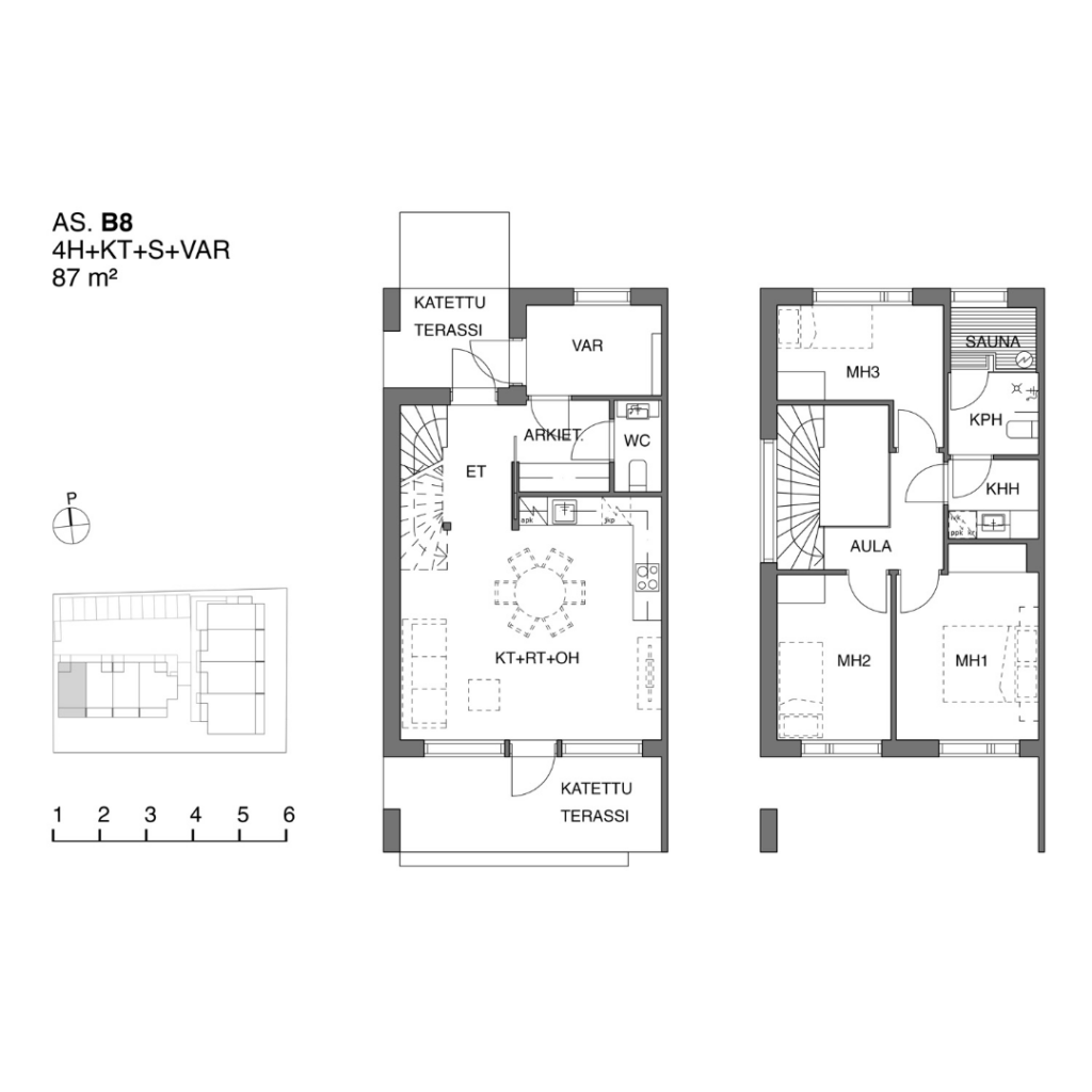 Asunto myynnissä Vantaan Pajulintu B8