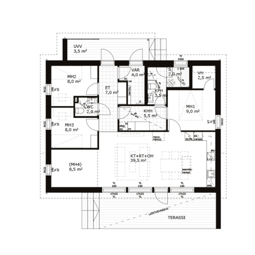 Asunto myynnissä Vantaan Satakieli B3