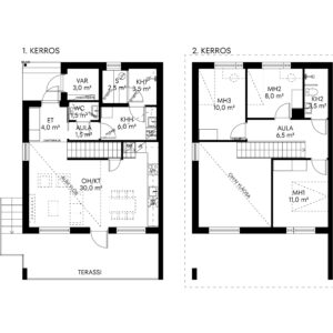 Apartment: Espoon Lumikiuru | floor plan | Olas Group Oy