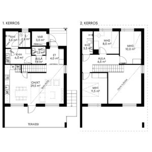 Apartment: Espoon Lumikiuru C5 | floor plan | Olas Group Oy