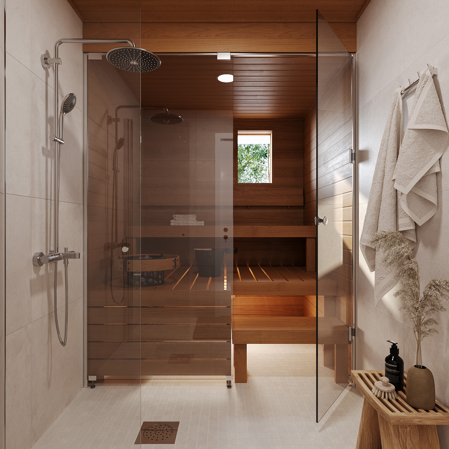 Housing company: Helsingin Niittykirvinen | sauna | Olas Group Oy