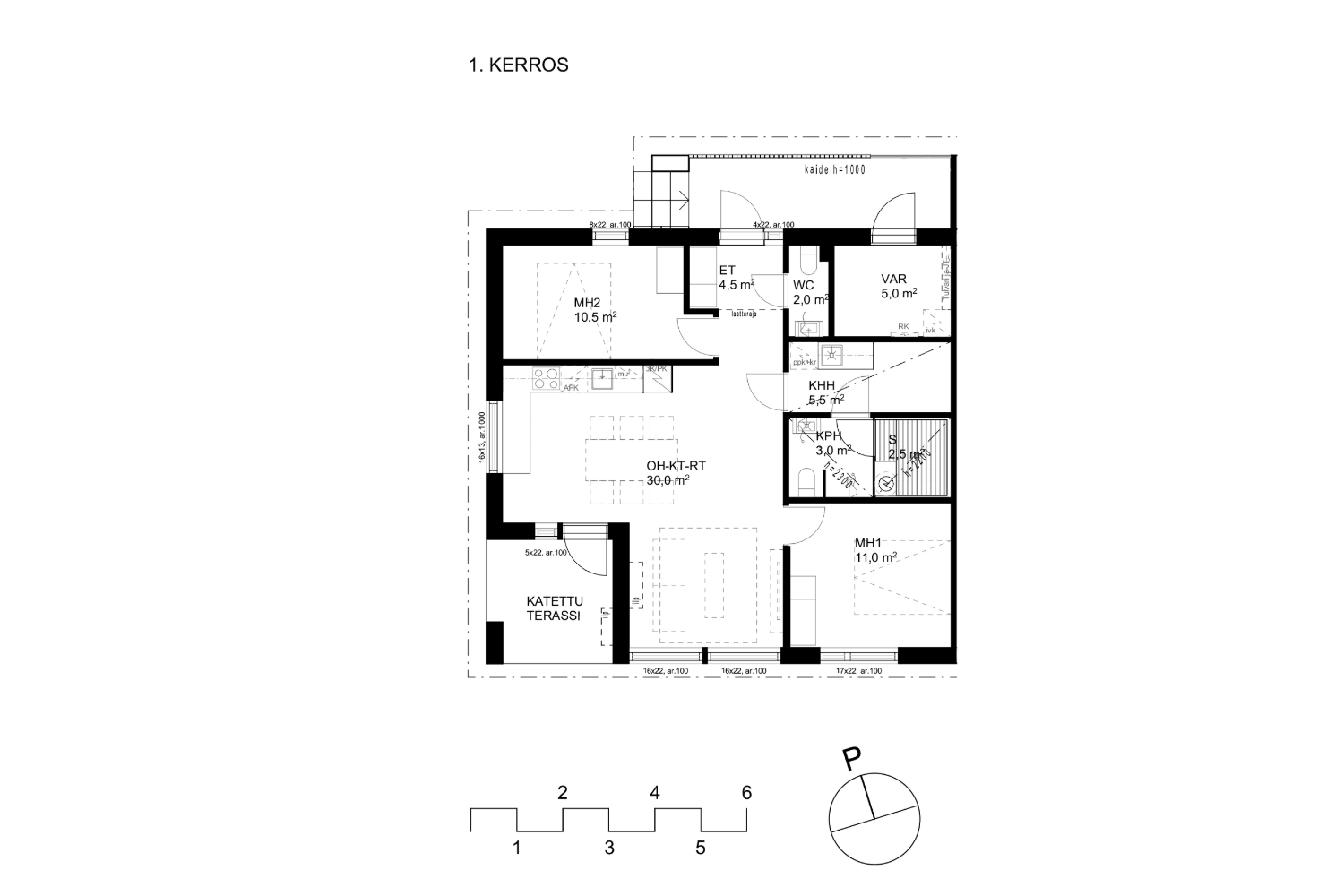 Myydään asunto: Espoon Kalliokyyhky A2 | pohjakuva | Olas Group Oy