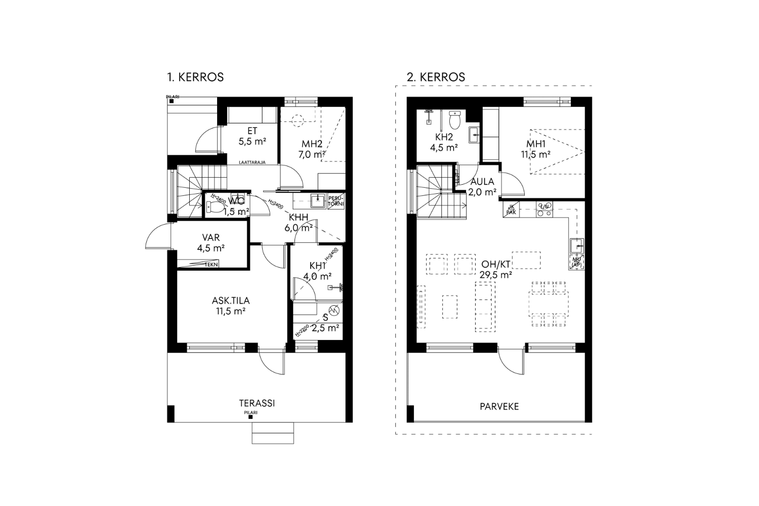 Myydään asunto: Espoon Lumikiuru A1| pohjakuva | Olas Group Oy