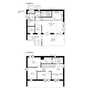 Apartment: Helsingin Leivoluoto B | floor plan | Olas Group Oy