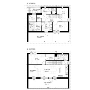 Apartment: Helsingin Leivoluoto C | floor plan | Olas Group Oy