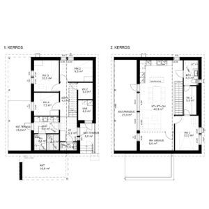 Apartment: Helsingin Leivoluoto D | floor plan | Olas Group Oy
