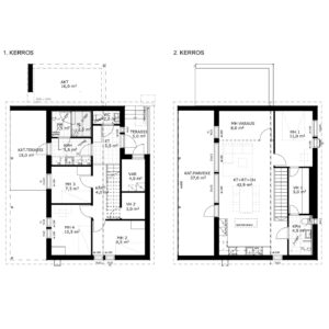 Apartment: Helsingin Leivoluoto | floor plan | Olas Group Oy