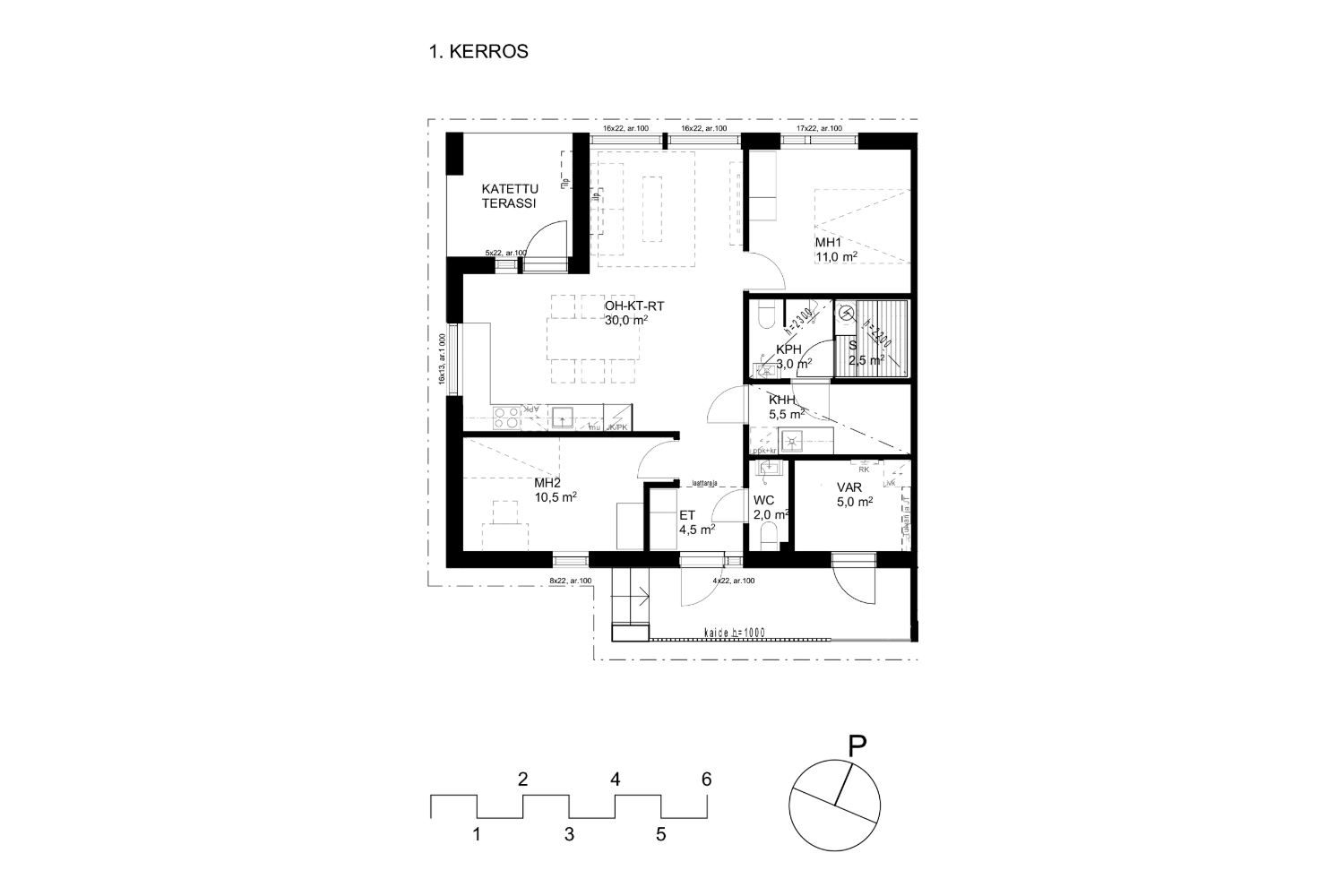 Myydän asunto: Espoon Kalliokyyhky F11 | pohjakuva | Olas Group Oy