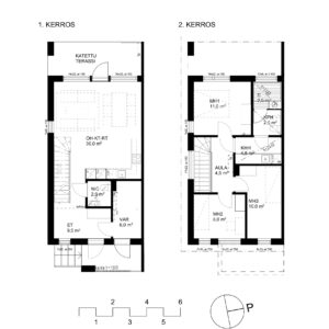 Apartment: Espoon Kalliokyyhky D7 | floor plan | Olas Group Oy