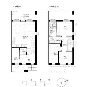 Apartment: Espoon Kalliokyyhky D8 | floor plan | Olas Group Oy