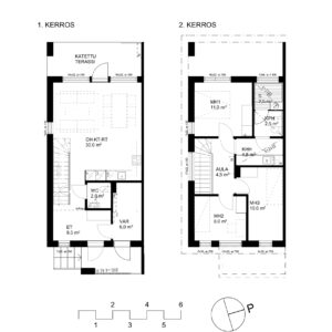 Apartment: Espoon Kalliokyyhky E9 | floor plan | Olas Group Oy