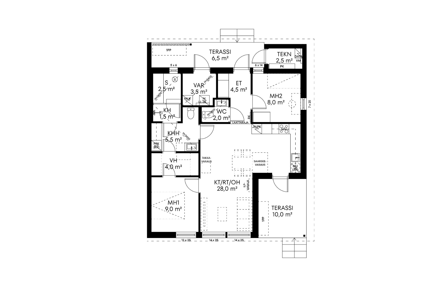 Myytävä asunto: Tikli A2 | Olas Group Oy
