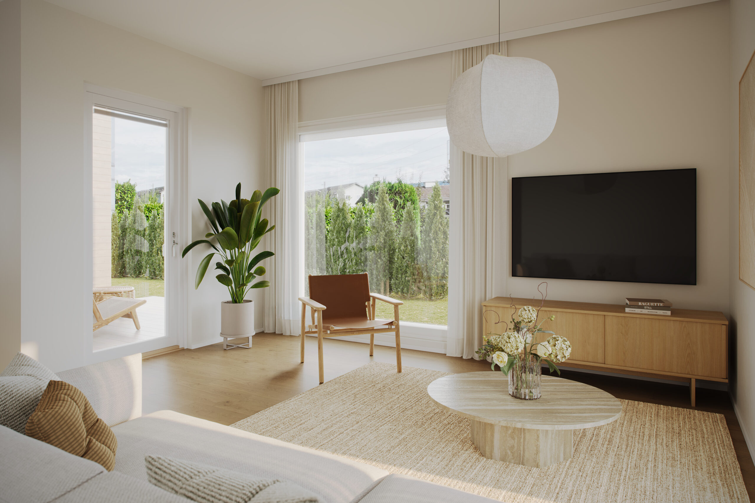 Housing company: Helsingin Kaskirastas | living room | Olas Group Oy
