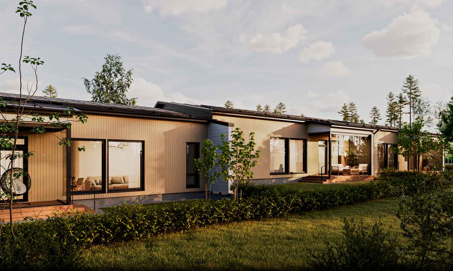 Housing company: Helsinki's Kalliopääsky | exterior rendering | Olas Group Oy