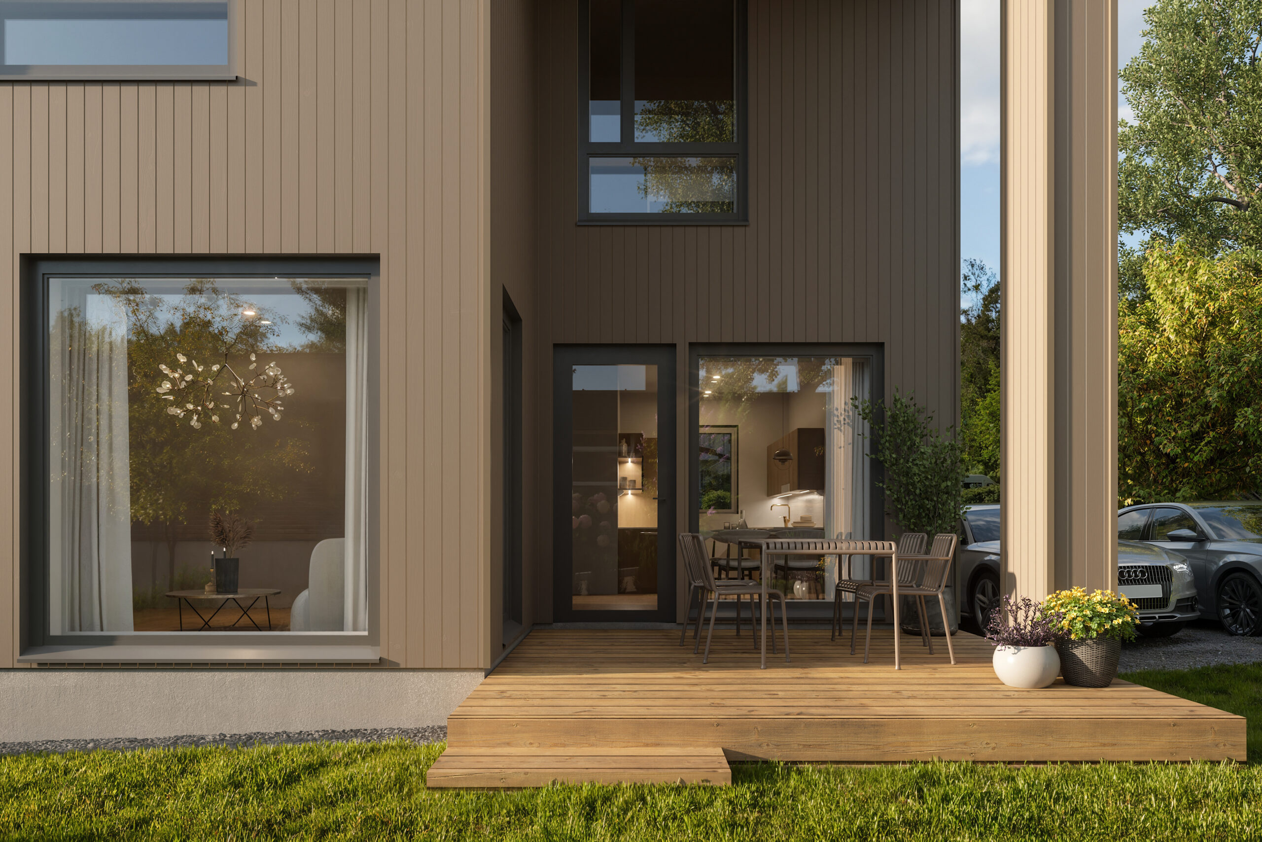 Housing company: Helsingin Kaskirastas | exterior rendering  | Olas Group Oy