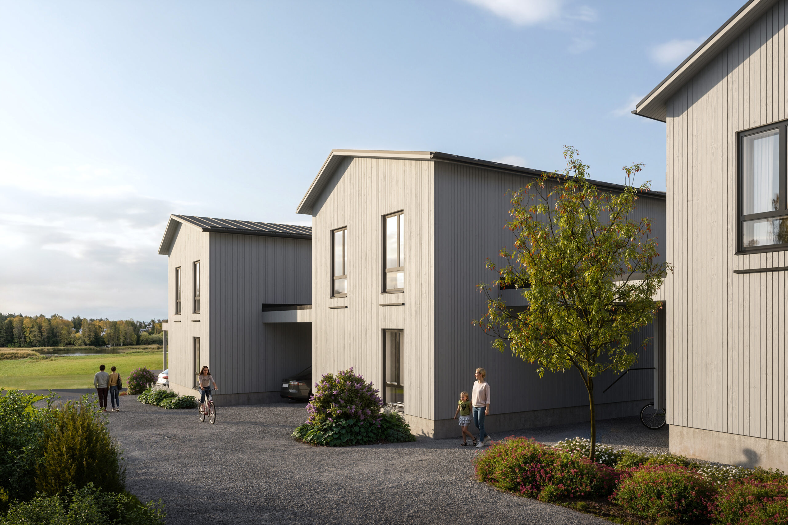 Helsingin Hopeavalkama, Vartiokylä | etupiha | Olas Group Oy