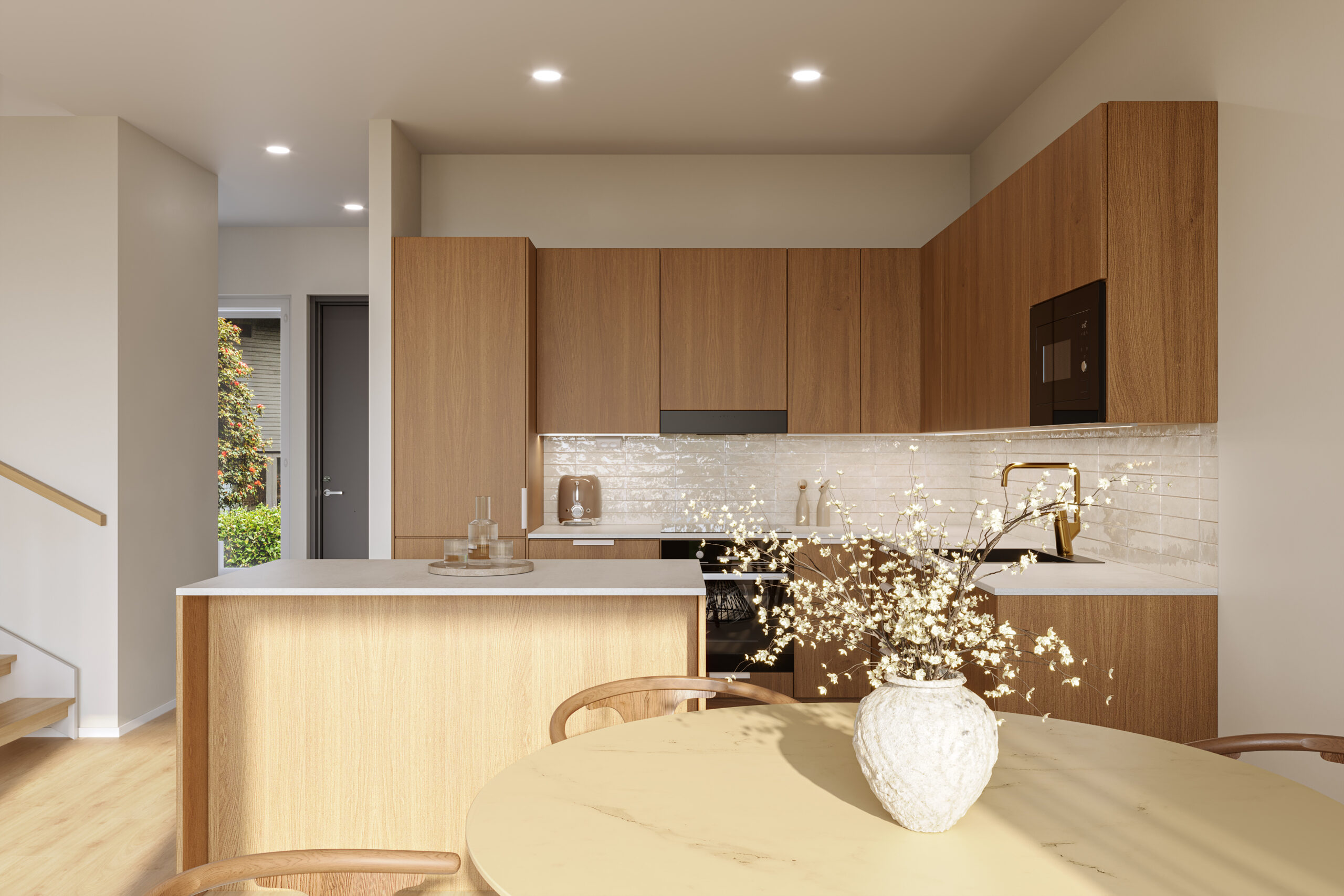 Housing company: Helsinki's Vaahterametsä | interior rendering | Olas Group Oy