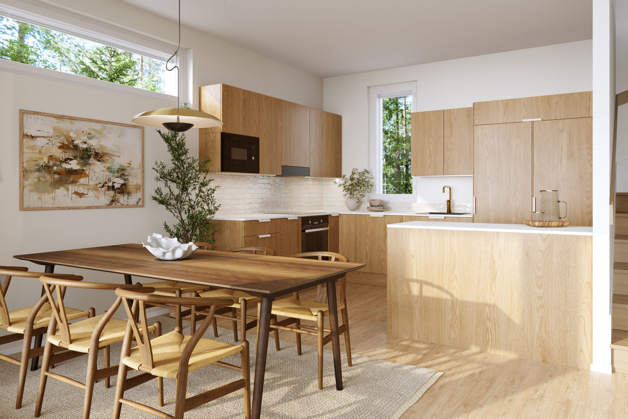 Espoon Kultarinta: Bensowinkuja 8 | keittiö | Olas Group Oy