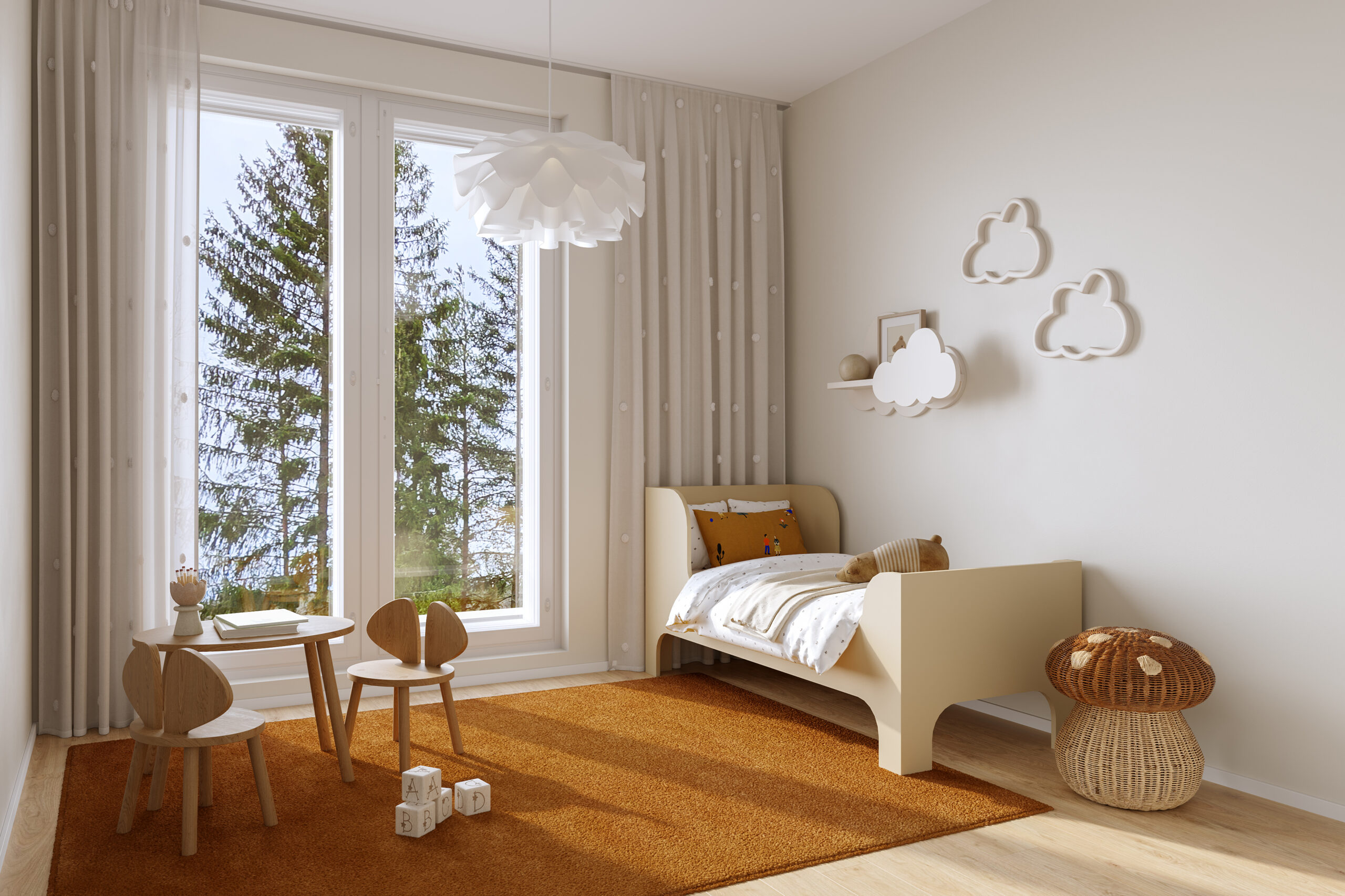 Espoon Kultarinta: Bensowinkuja 8 | lastenhuone | Olas Group Oy
