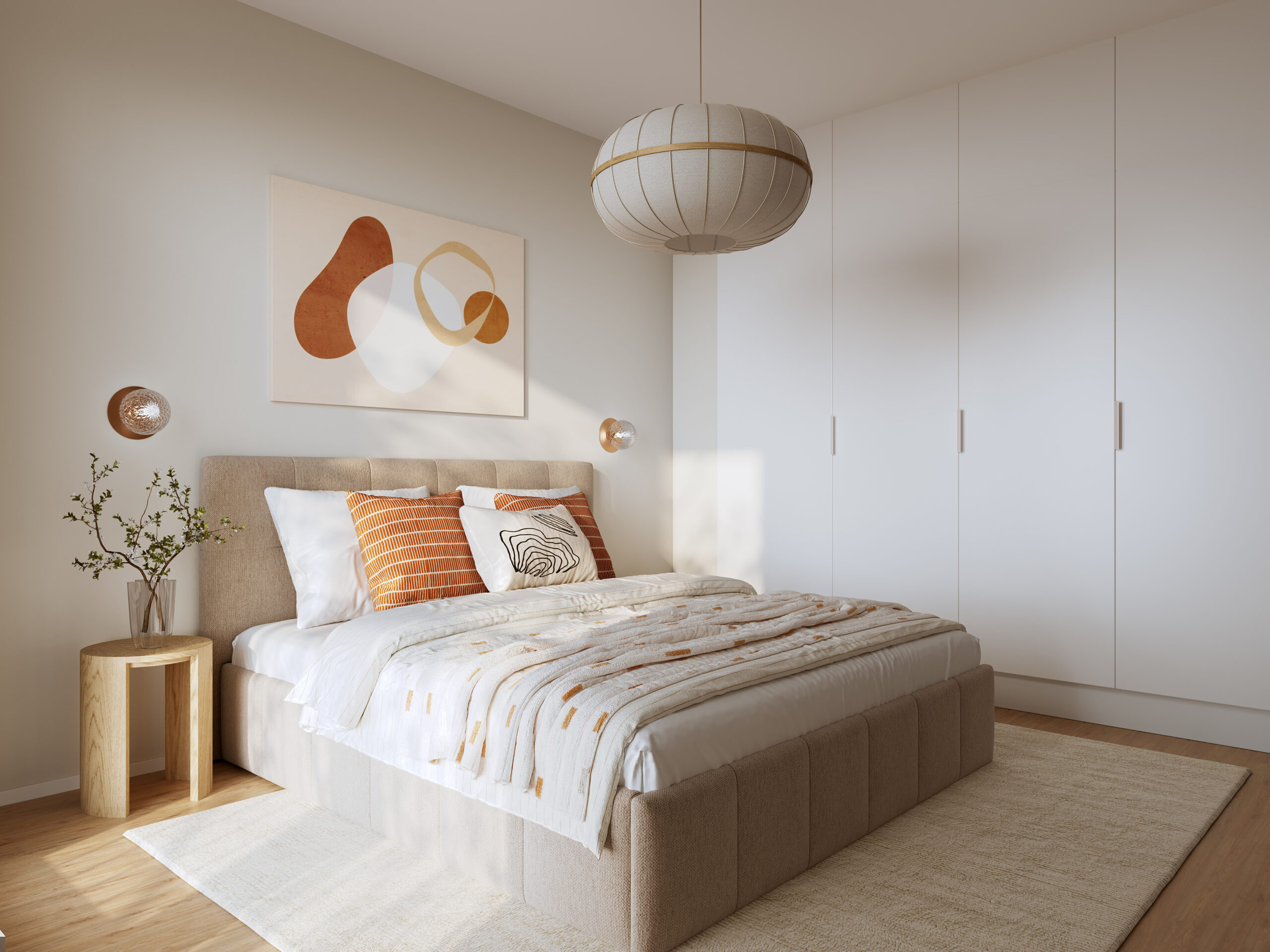Housing company: Helsinki's Kangaskiuru | interior rendering | Olas Group Oy