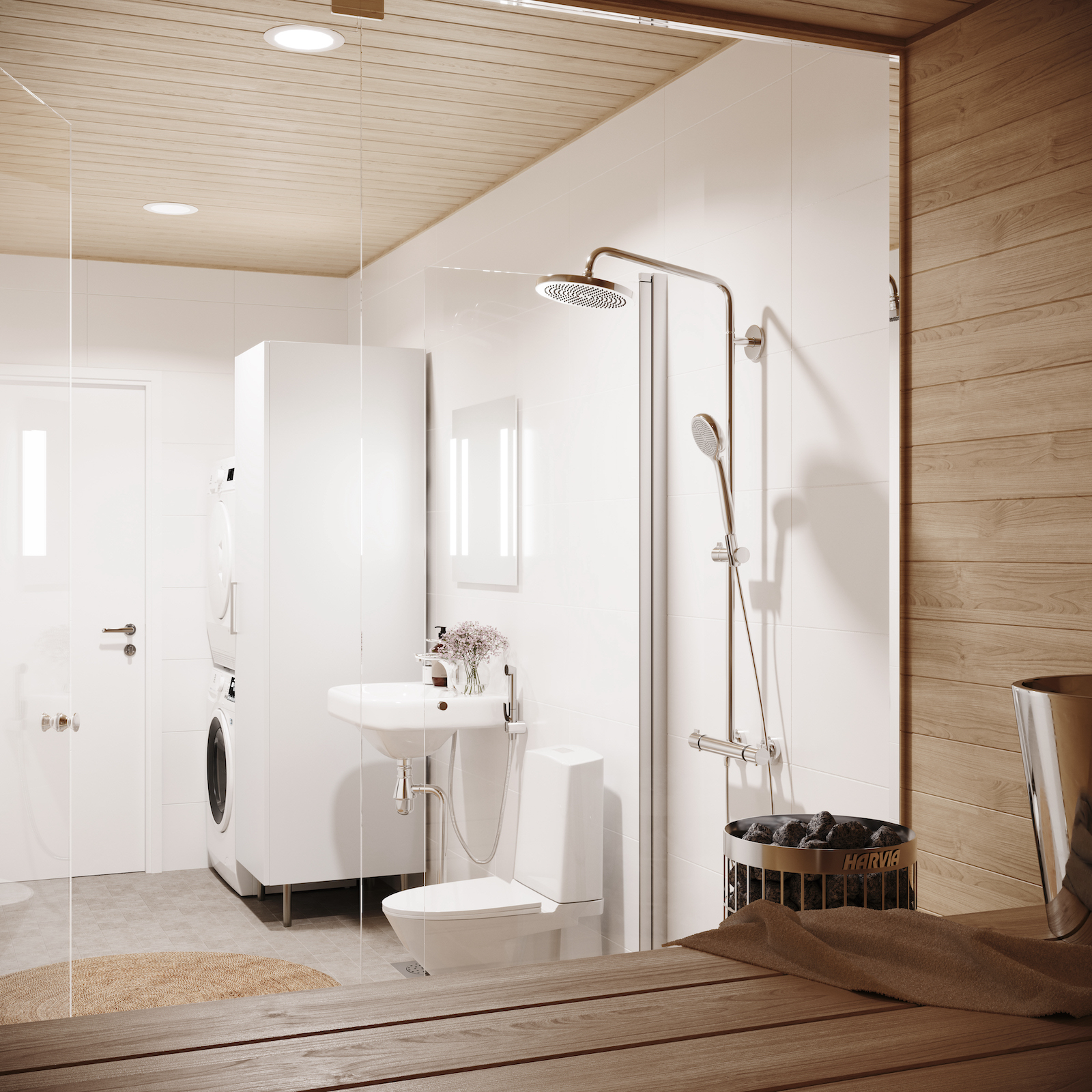 Helsinki's Kalliopääsky | utility room | Olas Group Oy