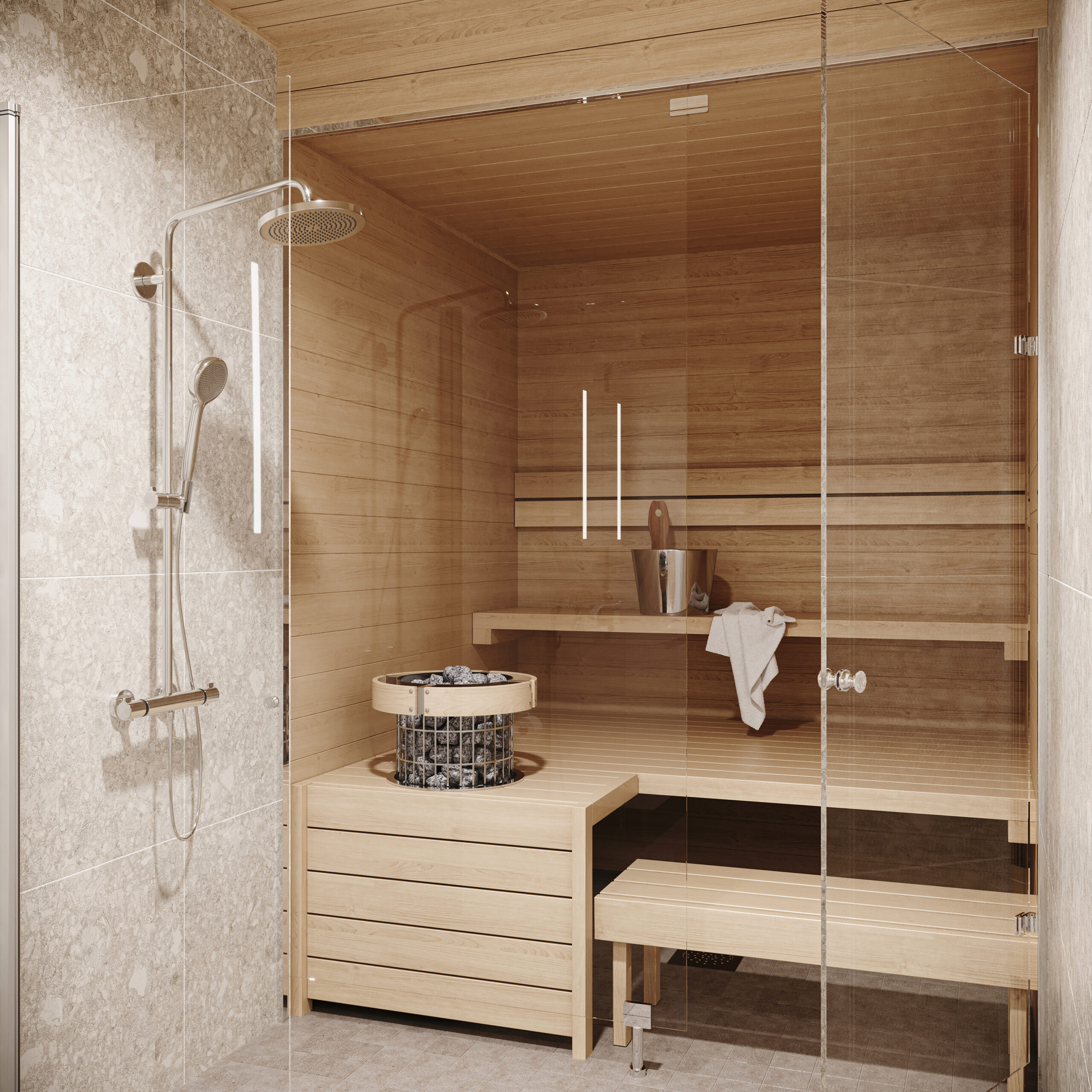Helsinki's Kalliopääsky | sauna | Olas Group Oy