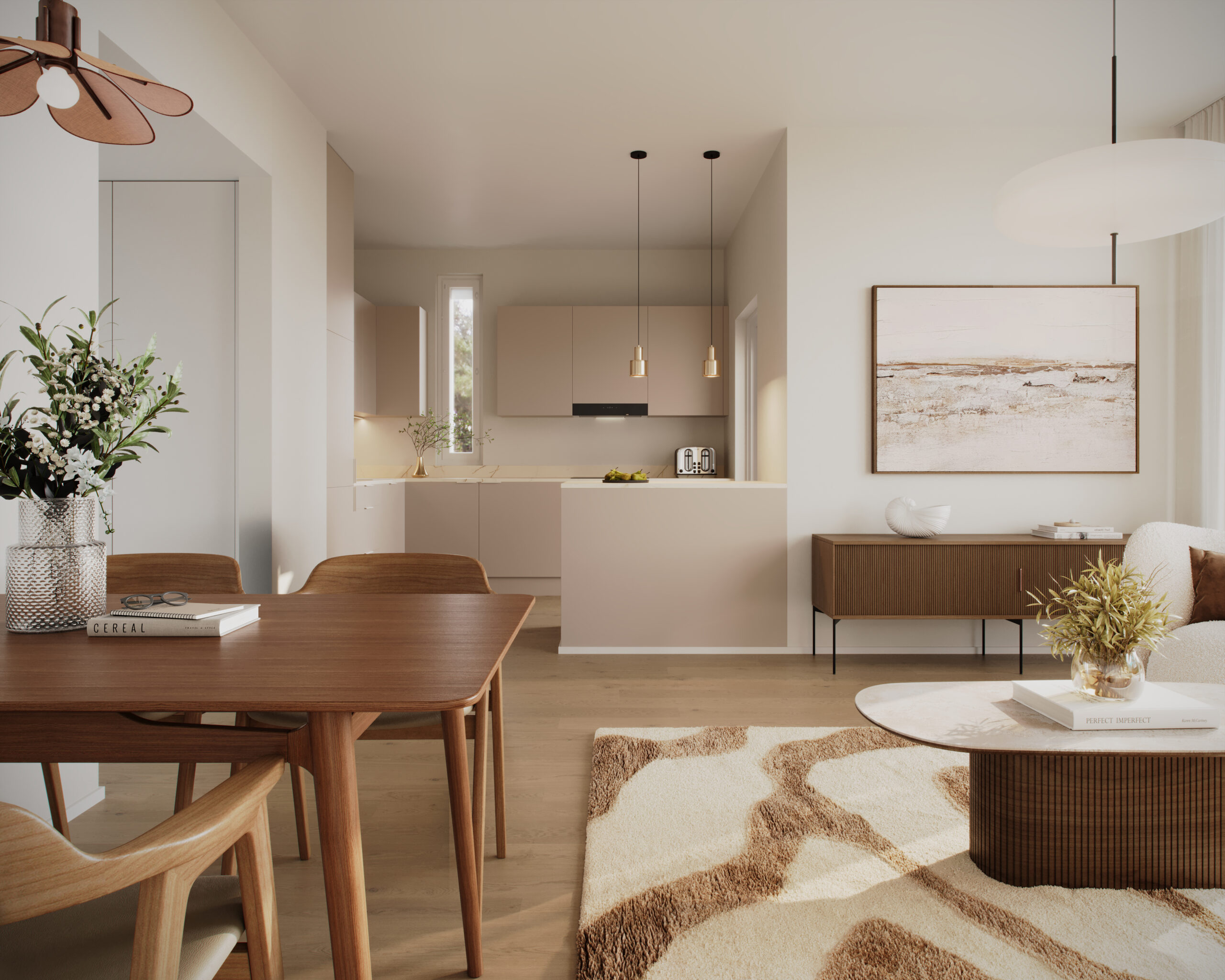 Housing company: Kauniaisten Kultarinta | kitchen | Olas Group Oy