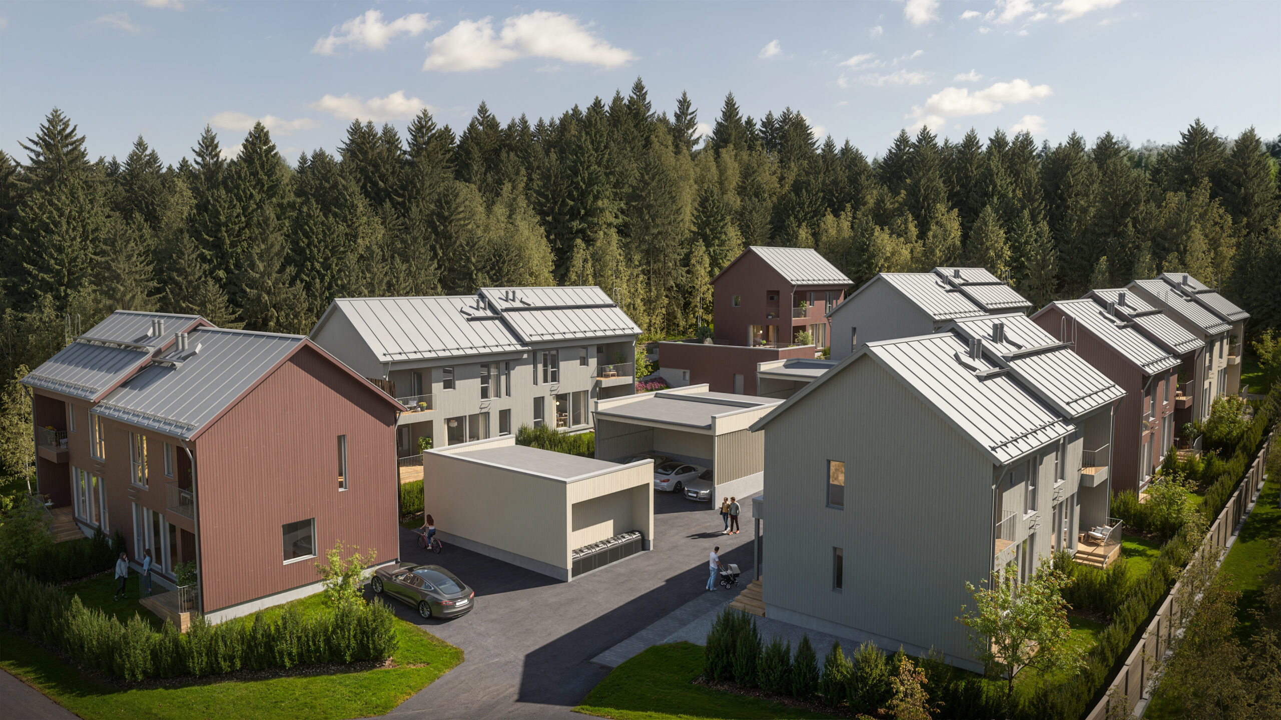 Espoon Kultarinta: Bensowinkuja 8 | ulkokuva | Olas Group Oy